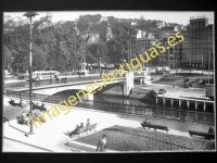 Bilbao - Puente de la Victoria desde la calle Bailén
