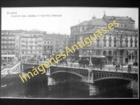 Bilbao - Puente del Arenal y Teatro Arriaga