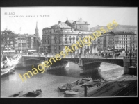 Bilbao - Puente de Arenal y Teatro Arriaga