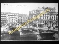 Bilbao - Puente del Arenal y Teatro Arriaga