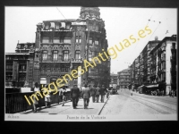 Bilbao - Puente de la Victória y Calle de Navarra