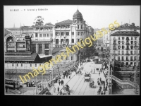 Bilbao - Puente del Arenal, Estación y Calle de Navarra