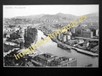 Bilbao - Vista general Campo Volantín y Muelle de Uribitarte