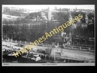 Bilbao - Vista panorámica, barco CONDE de BARBATE