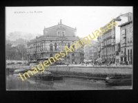 Bilbao -  La Ribera parte de atrás del Teatro Arriaga