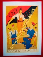 C.N.T. A.I.T. POR LAS MILICIAS