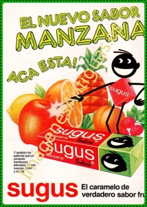 CARAMELOS SUGUS EL NUEVO SABOR MANZANA