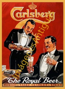 CARLSBERG THE ROYAL BEER