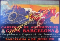 CARRERA DE AUTOMÓVILES COPA BARCELONA 1911 - CAMPEONATO AMATEURS