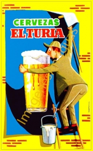 CERVEZAS EL TURIA AÑO 1961