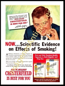 CHESTERFIELD IS BEST FOR YOU