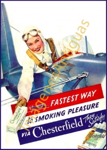 CIGARETTES FASTEST WAY TO SMOKING PLEASURE VIA CHESTERFIELD