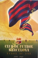 CLUB DE FUTBOL BARCELONA BODAS DE ORO 1899-1949