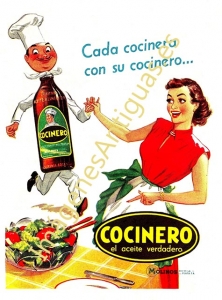 COCINERO EL ACEITE VERDADERO, CADA COCINERA CON SU COCINERO