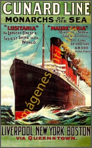 CUNARD LINE MONARCHS OF THE SEA