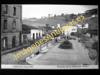Cabezón de la Sal - plazuela de la virgen del Campo