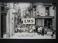 El Vendrell - Calle Alta hacia la plaza de Pi y Margall