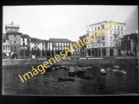 Castro Urdiales - Vista parcial de la Dársena