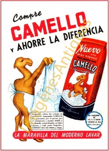 DETERGENTE LIQUIDO Y JABON EN POLVO CAMELLO