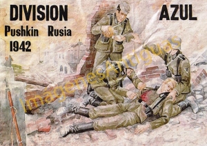 DIVISION AZUL PUSHKIN RUSIA 1942