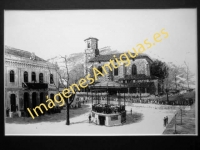 Deusto - Ayuntamiento y kiosko de la música