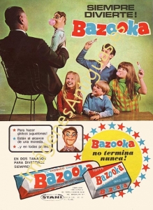 EL ATÓMICO CHICLÉ BAZOOKA