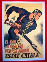 EL DRET ES GUANYA PER LES ARMES - ESTAT CATALA