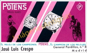 EL RELOJ DE LOS CAMPEONES, POTENS , EL CAMPEON DE LOS RELOJES