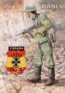 ESPAÑA 1943 RUSIA