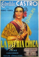 ESTRELLITA CASTRO CON PEDRO TEROL, LA PATRIA CHICA