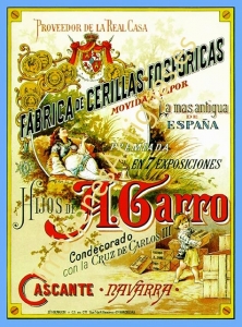 FABRICA DE CERILLAS FOSFÓRICAS - HIJOS DE A. GARRO