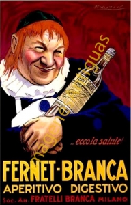 FERNET-BRANCA APERITIVO DIGESTIVO