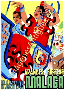 GRANDES FIESTAS - MALAGA 1948