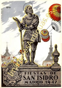 FIESTAS DE SAN ISIDRO MADRID AÑO 1947