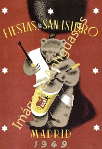 FIESTAS DE SAN ISIDRO MADRID AÑO 1949