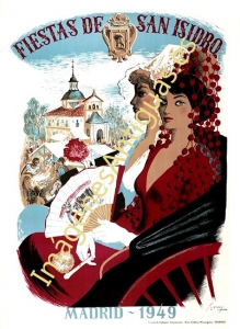 FIESTAS DE SAN ISIDRO MADRID AÑO 1949