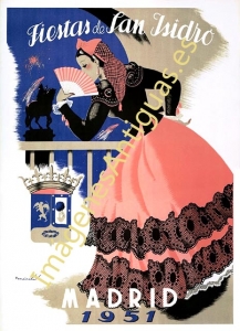 FIESTAS DE SAN ISIDRO MADRID AÑO 1951