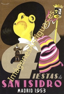 FIESTAS DE SAN ISIDRO MADRID AÑO 1953