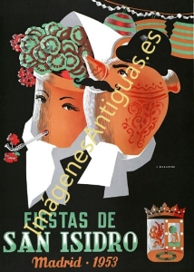 FIESTAS DE SAN ISIDRO MADRID AÑO 1953