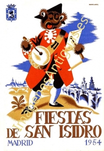 FIESTAS DE SAN ISIDRO MADRID AÑO 1954