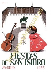 FIESTAS DE SAN ISIDRO MADRID AÑO 1955