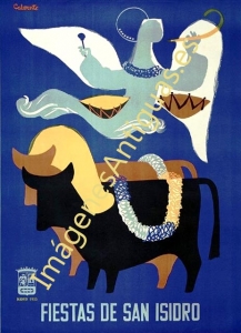 FIESTAS DE SAN ISIDRO MADRID AÑO 1955