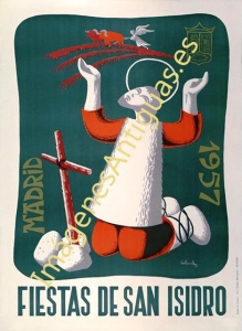 FIESTAS DE SAN ISIDRO MADRID AÑO 1957