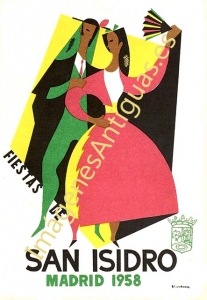 FIESTAS DE SAN ISIDRO MADRID AÑO 1958