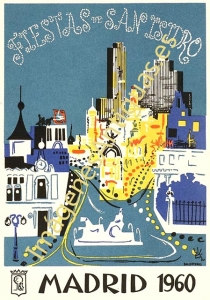 FIESTAS DE SAN ISIDRO MADRID AÑO 1960