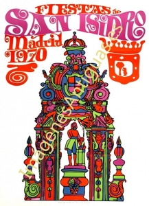 FIESTAS DE SAN ISIDRO MADRID AÑO 1970