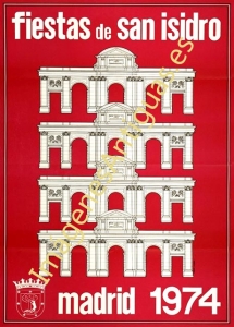 FIESTAS DE SAN ISIDRO MADRID AÑO 1974