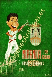 FIESTAS PATRONALES DE MIRANDA DE EBRO 1950