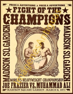 FIGHT OF THE CHAMPIOPNS JOE FRAZIER vs MUHAMMAD ALI