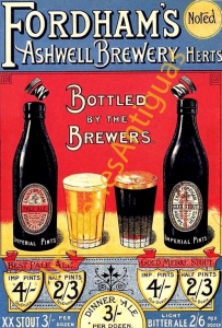 FORDHAM'S BOTTLED BY THE BREWERS